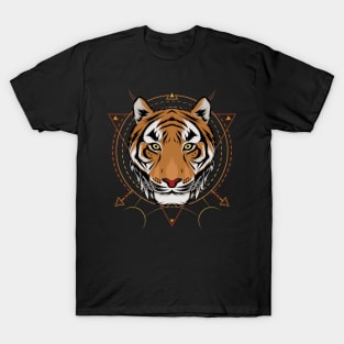 Tiger head illustration T-Shirt